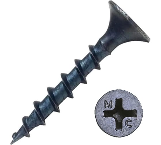 Изображение товара Саморез для крепления ГКЛ к дереву МЕТАЛЛСЕРВИС 4,8x115 100 шт. МС 1265820