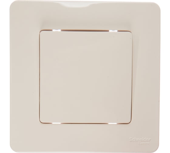 Изображение товара 1-клавишный переключатель Systeme Electric BLANCA 10А, 250B, МОЛОЧНЫЙ BLNVS010602