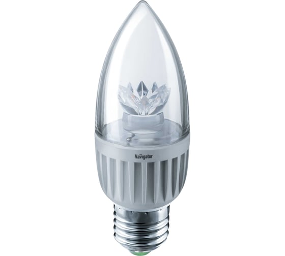 Изображение товара Лампа Navigator, NLL-C37-7-230-4K-E27-CL 71851