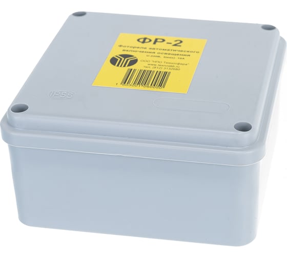 Изображение товара Фотореле Техносфера ФР-2, 220В, 10А 1603001060050