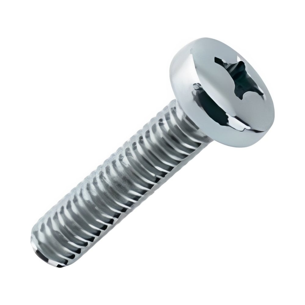 Изображение товара Винт МЕТАЛЛСЕРВИС M4x80 DIN 7985 оцинкованный 10 шт