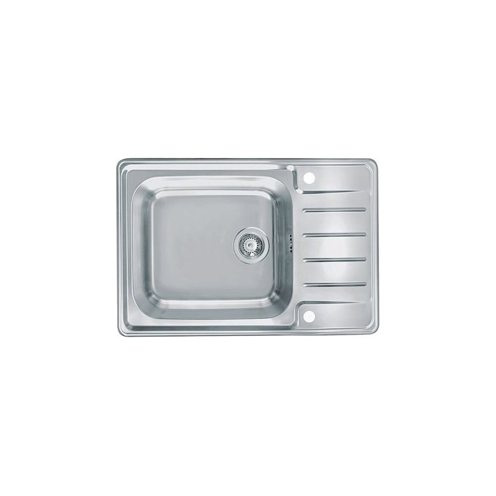 Мойка ALVEUS PRAKTIK 120 SAT-90 790х500 1X в комплекте с сифоном 1127251 1122463
