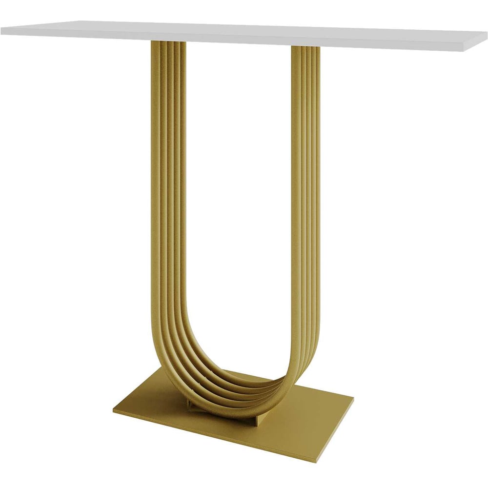 Изображение товара Стол консольный GENGLASS ARFEO GGK-02-1-3-100 с металлическим подстольем