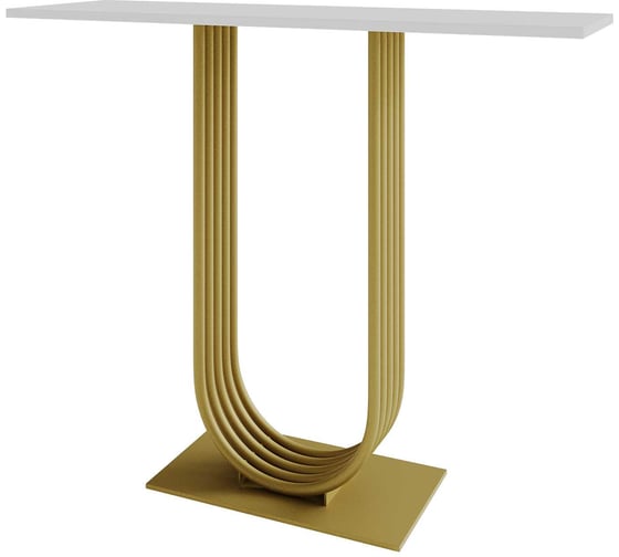 Изображение товара Стол консольный с металлическим подстольем GENGLASS ARFEO GGK-02-1-3-100