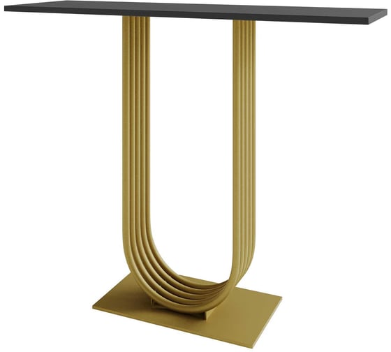Изображение товара Стол консольный с металлическим подстольем GENGLASS ARFEO GGK-02-1-2-100