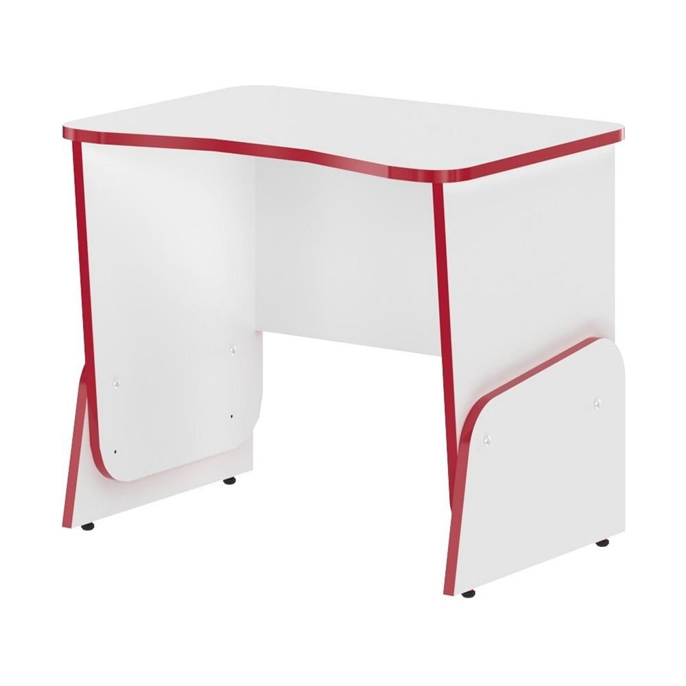 Изображение товара Компьютерный стол Skyland SKILL STG 7050 бело-красный современный дизайн