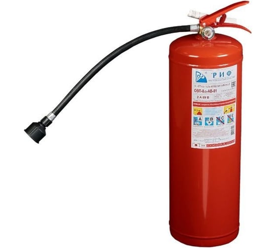 Изображение товара Огнетушитель ООО Торговый дом РИФ  ОВП-8(3) АВ (летний)
