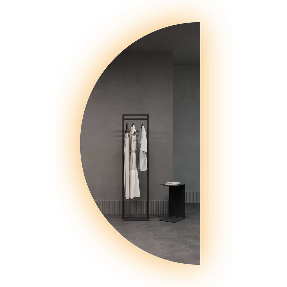 Изображение товара Большое аркабельное зеркало с теплой подсветкой GENGLASS RONTUS XL