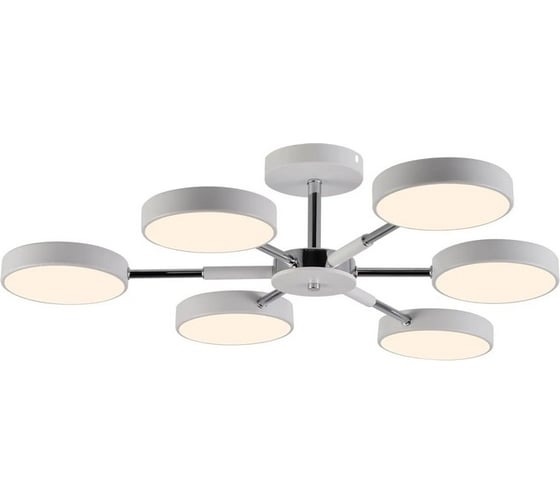 Изображение товара Светильник потолочный светодиодный Moderli Scandi белый, хром V10961-CL