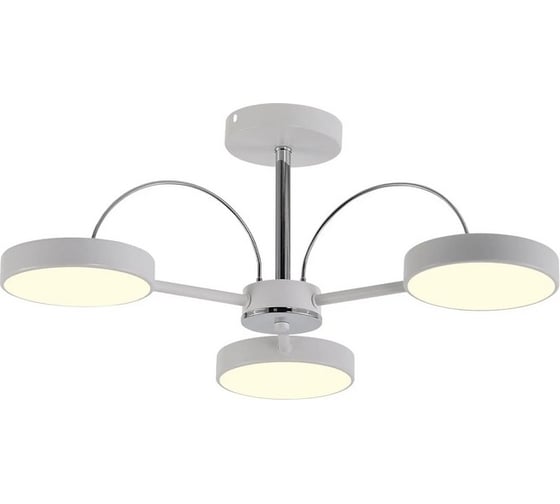 Изображение товара Светильник потолочный светодиодный Moderli Scandi белый, хром V10968-CL