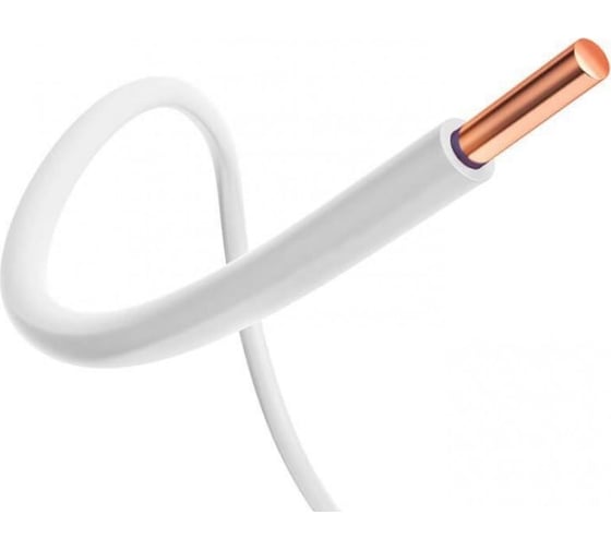 Изображение товара Провод пувнг(a)-ls Цветлит 1x2,5 белый 500 метров С00263478