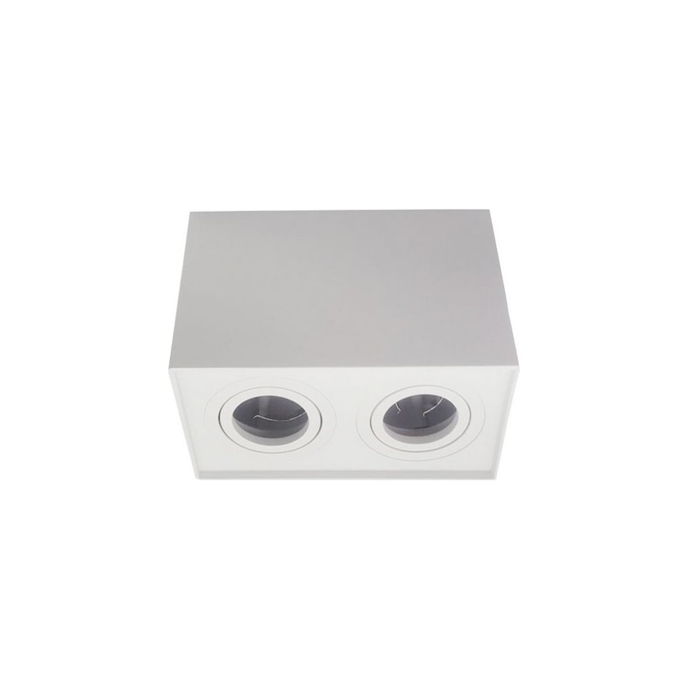 Изображение товара Светильник накладной квадратный Elvan 507-2SM-GU10-Wh белый