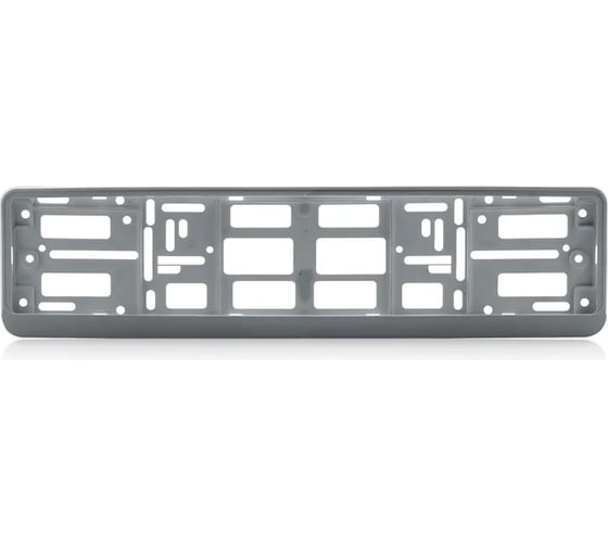 Изображение товара Двусоставная рамка под номерной знак AVS серебристый металлик RN-16 A07727S