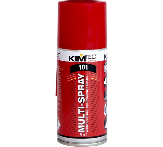 Изображение товара Смазка проникающая мультиспрей KIM TEC 5 в 1, 160мл 11-04-11