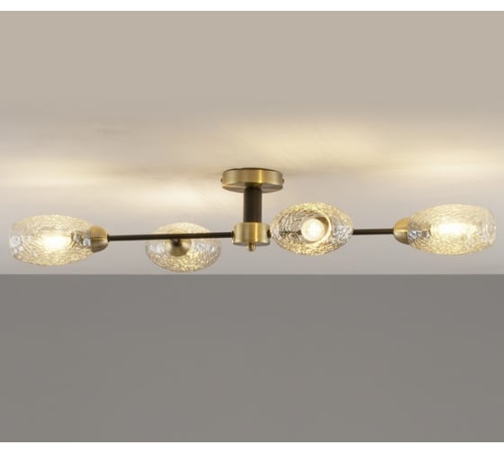 Изображение товара Люстра потолочная Moderli Lively черный, золотой V10814-4C