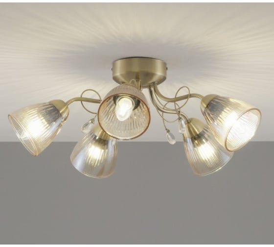 Изображение товара Люстра потолочная Moderli Sandy золотой V10818-5C