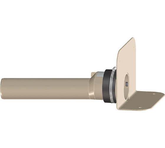 Изображение товара Парапетная воронка HL с фланцем и отводящей трубой из ПП DN75; для ТПО-гидроизоляции на основе ПП 68F.0/75 HL 68F.0/75