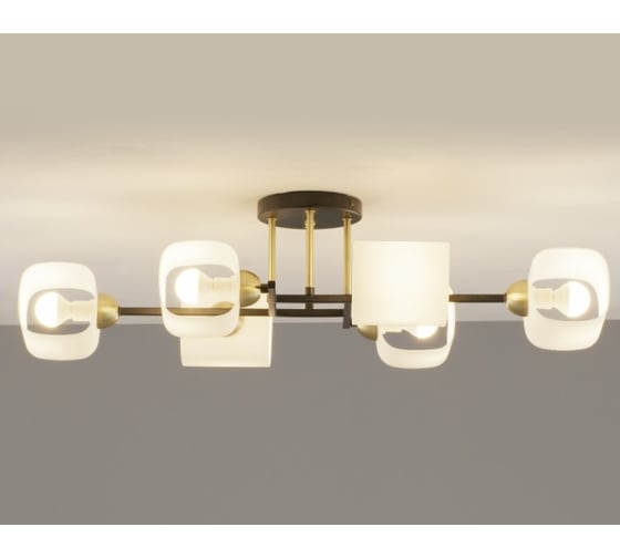 Изображение товара Люстра потолочная Moderli Street черный, золотой V10822-6C