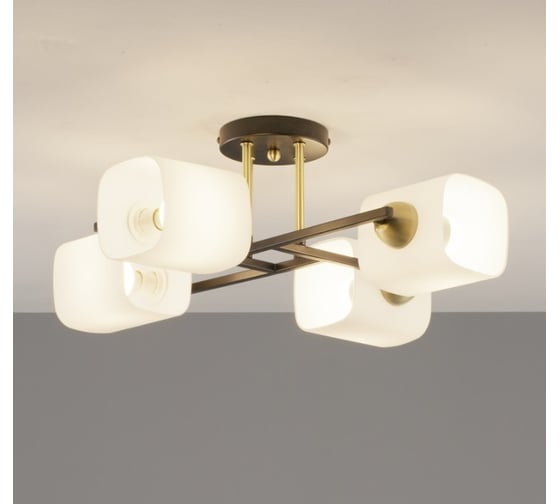 Изображение товара Люстра потолочная Moderli Street черный, золотой V10821-4C