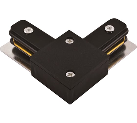 Изображение товара Коннектор Elvan угловой, черный, для направляющих Kon I-BK-1Line