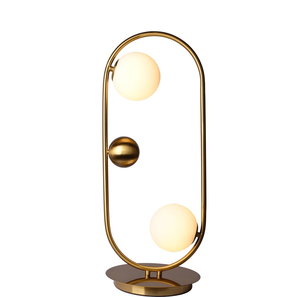 Изображение товара Настольная лампа Elvan 3055-2xG9-BaMl латунь с 2 лампами G9