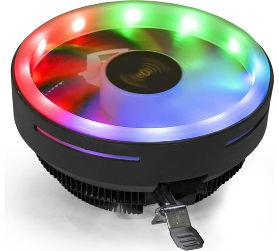 Изображение товара Кулер ExeGate DarkMagic EE126R-PWM.RGBAl, черное покрытие, LGA775/1150/1151/1155/1156/1200/1700/AM2/AM2+/AM3/AM3+/AM4/AM5/FM1/FM2754939940, TDP100W, Fan120mm, PWM, 900-2000RPM, Hydrobearing 286157