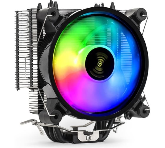 Изображение товара Кулер ExeGate DarkMagic EXX400V2-PWM.RGBAl+Cu, 4 тепловые трубки, LGA775/1150/1151/1155/1156/1200/1700/AM2/AM2+/AM3/AM3+/AM4/AM5/FM1/FM2754939940, TDP140W, Fan120mm, PWM, 1200-2100RPM 293667