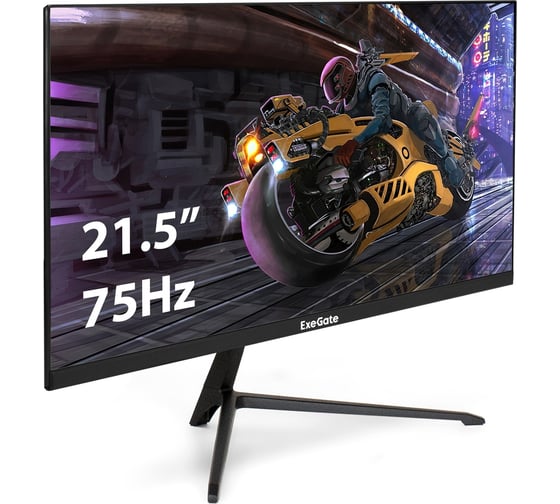 Изображение товара Монитор ExeGate безрамочный с аудио 21.5ProSmartEV2207AVALEDGradeA+, FHD, 1920x1080@75Гц, 16:9, 280cdm2, 3000:1,178178,5ms, Speakers, D-Sub, HDMI2.0, FreeSync, LowBlueLight 294343