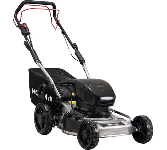 Изображение товара Газонокосилка аккумуляторная Мобил К XMA46 КОМФОРТ 2x20 Вт с аккумуляторами 4 Ач и двойным зарядным устройством MBK0032168