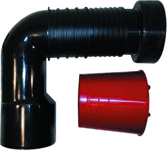 Изображение товара Патрубок для консольного унитаза HL 225/90