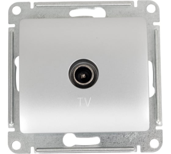 Изображение товара Оконечная розетка TV Systeme Electric GLOSSA 1DB, АЛЮМИНИЙ GSL000391