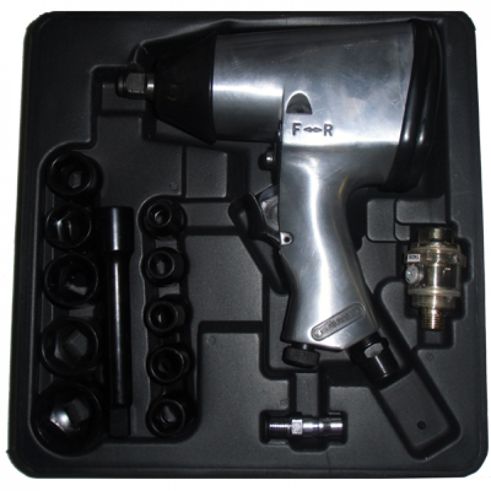 Пневматический ударный гайковерт JSD набор переходников 1 4 м на елочку 6 мм с обжимным кольцом 6х11 мм блистер 2 шт fubag 180430 в