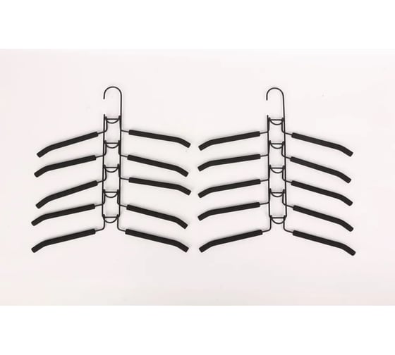 Изображение товара Вешалка-трансформер Ridberg 10 шт, черный 1212156