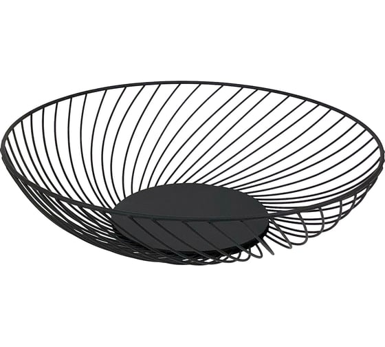 Изображение товара Корзинка для фруктов MORAN, диаметр 33см. Материал: хромированная углеродистая сталь. Gipfel 50955