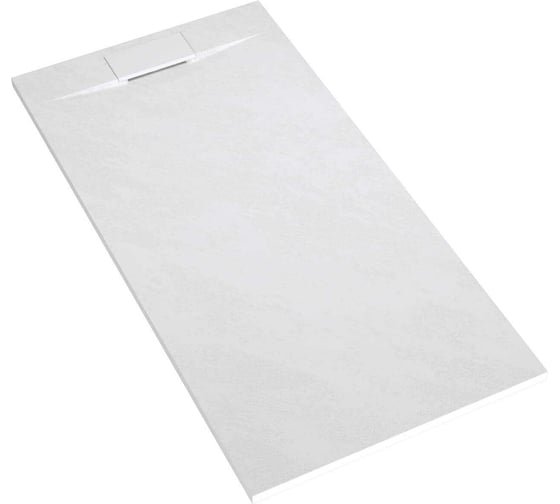 Изображение товара Душевой поддон RGW 90х100х2.6 см, белый, прямоугольный, Ø 90 мм TUS-109W 553702910-01