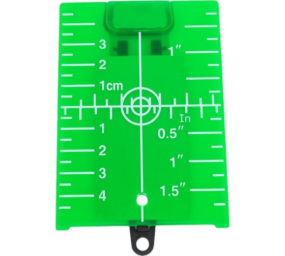Изображение товара Магнитная мишень для лазерного нивелира (зеленая) Condtrol 1-7-110