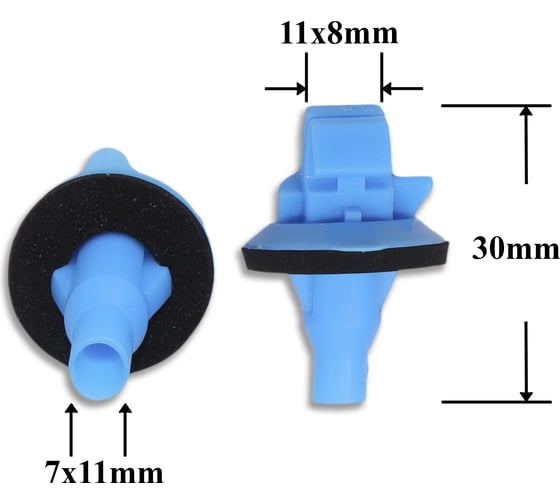 Изображение товара Автокрепеж для Lexus Toyota 10 шт 7549260020 КрепАвто 0849