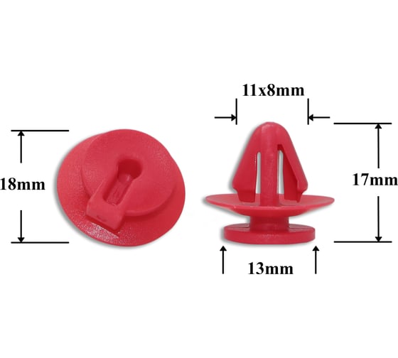 Изображение товара Автокрепеж для Toyota 10 шт 9046711111 КрепАвто 0856