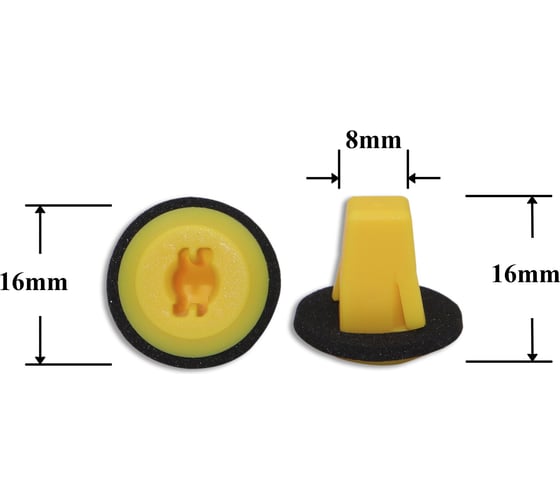 Изображение товара Автокрепеж для Infiniti Nissan 10 шт 128100601 КрепАвто 0859