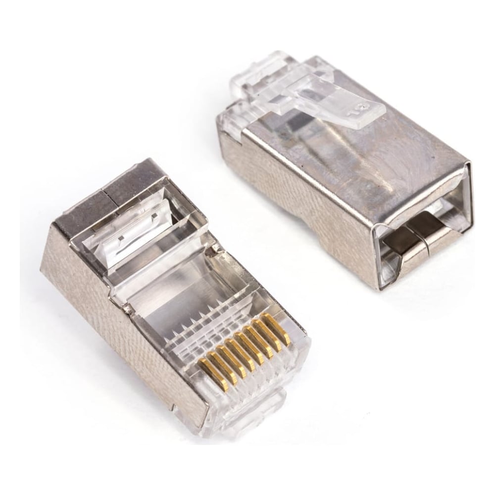 Изображение товара Коннектор 5Bites RJ-45 8P8C 5E SHIELDED 20 шт US060A-20