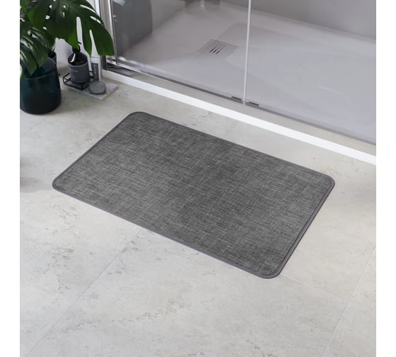 Изображение товара Коврик для ванной RGW BM-001 50*80/Серый 6241001-102