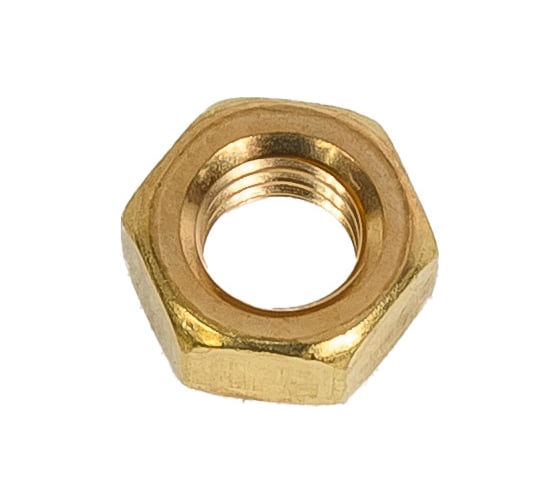 Изображение товара Гайка шестигранная DINFIX DIN 934 , латунь М 5 5 шт 00-0004532