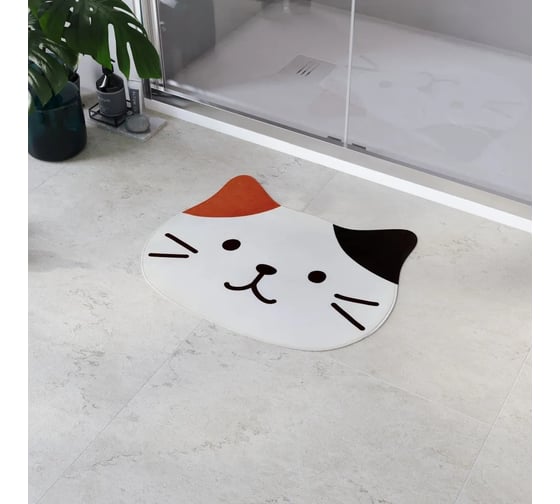 Изображение товара Коврик для ванной RGW BM-004 56*60/Кот 6241004-108