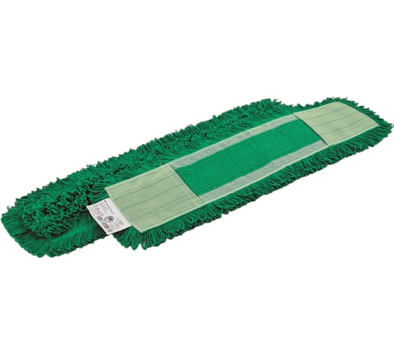 Изображение товара МОП плоский A-VM 60x13 см, хлопок, карман, зеленый CN3083