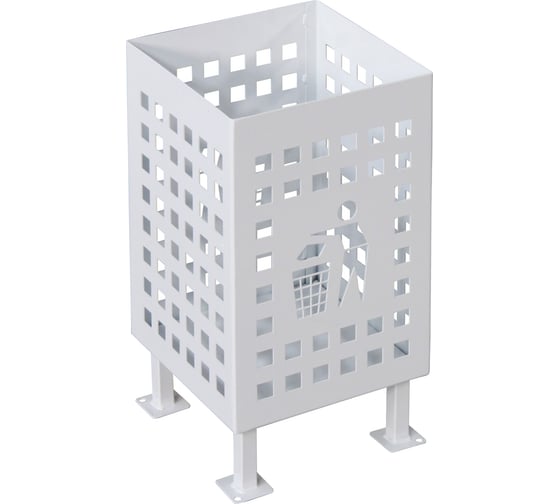 Изображение товара Урна Комплект-Агро "Сити" 24 л белая KA8048