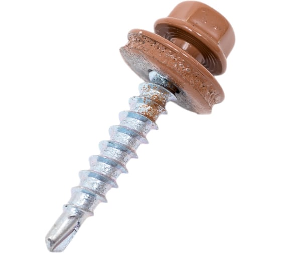 Изображение товара Кровельный саморез Daxmer 4,8x29 мм, RAL 8024, сверло №1, 250 шт. 00000325803