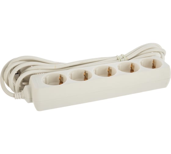 Изображение товара Удлинитель Navigator, NPE-S-05-500-E-3x0.75, с/з, 5 гнезд, 5м 71556