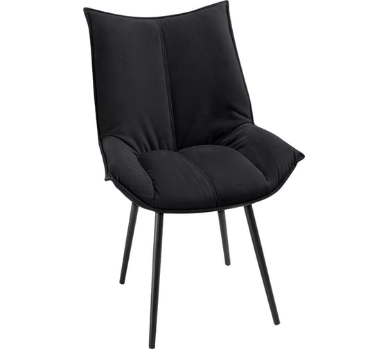 Изображение товара Стул Фабрикант Осло BOX2 ткань, Velur, v 34 (черный), softBL 4600811936619