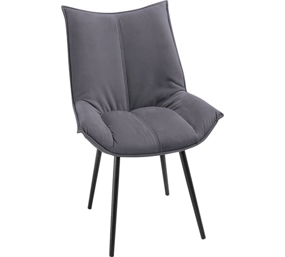 Изображение товара Стул Фабрикант Осло BOX2 ткань, Velur, v 32 (темно-серый), softBL 4600811918202