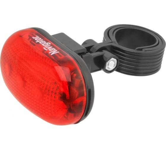 Изображение товара Фонарь Navigator, NPT-B02-2AAA, велосипедный, сигнальный, 3LED, блистер 94965